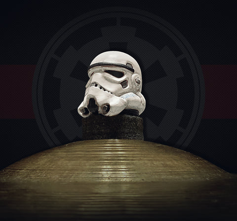 Battle-worn Storm Trooper helmet large topper