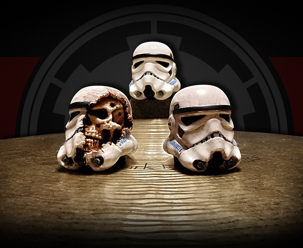 Limited run! Storm Trooper toppers and guitar knobs!