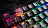 Metroid keycap (RGB, MX stem)