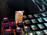 Long cat keycap (RGB, MX stem)