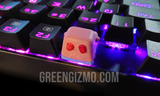 Kirby Mouthful Mode keycap (RGB, MX stem)