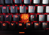 Jack-o'-Lantern keycap (RGB, MX stem)